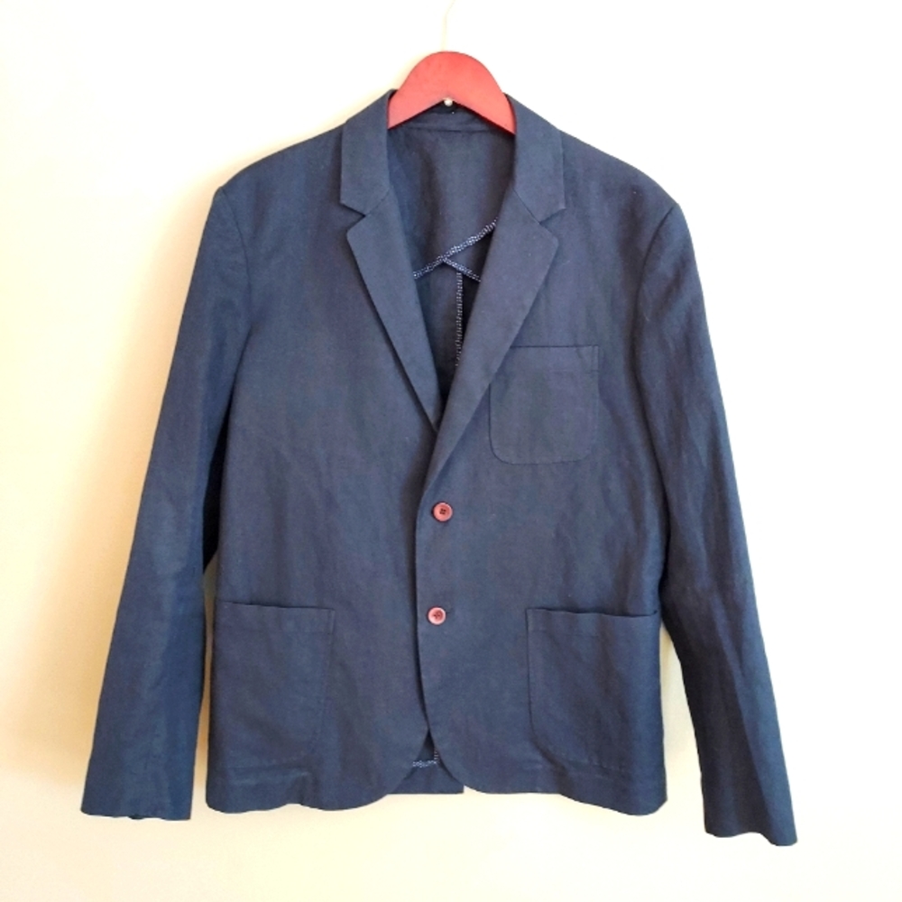 Vince Linen Blend  Blazer Jacket Size Medium